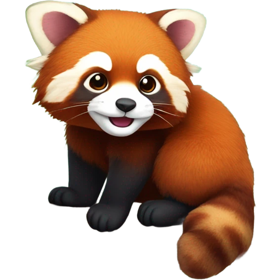 Red panda emoji