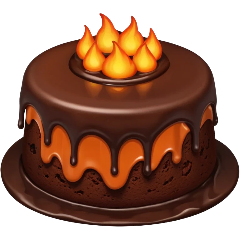 lava cake emoji