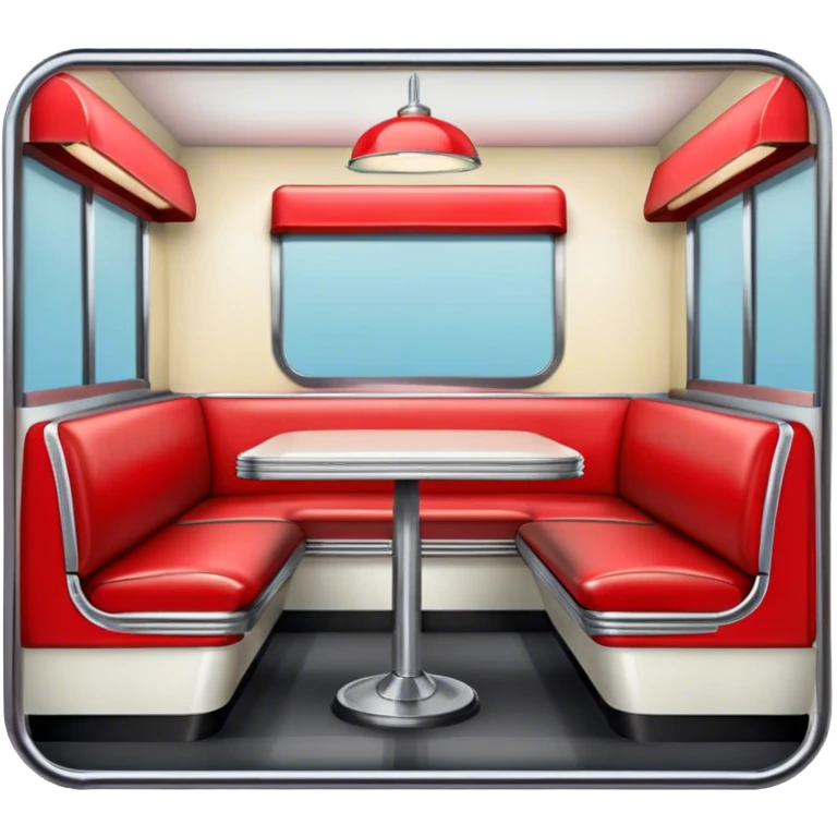 route 66 retro diner emoji