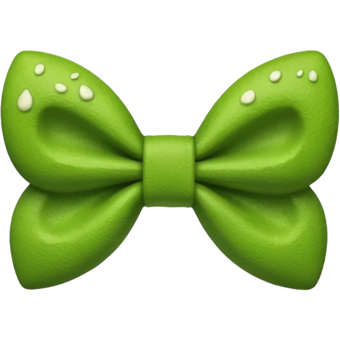bow with matcha  emoji
