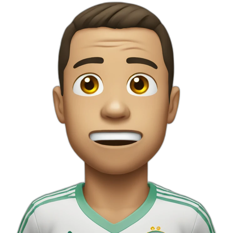 ronaldo-sobbing emoji