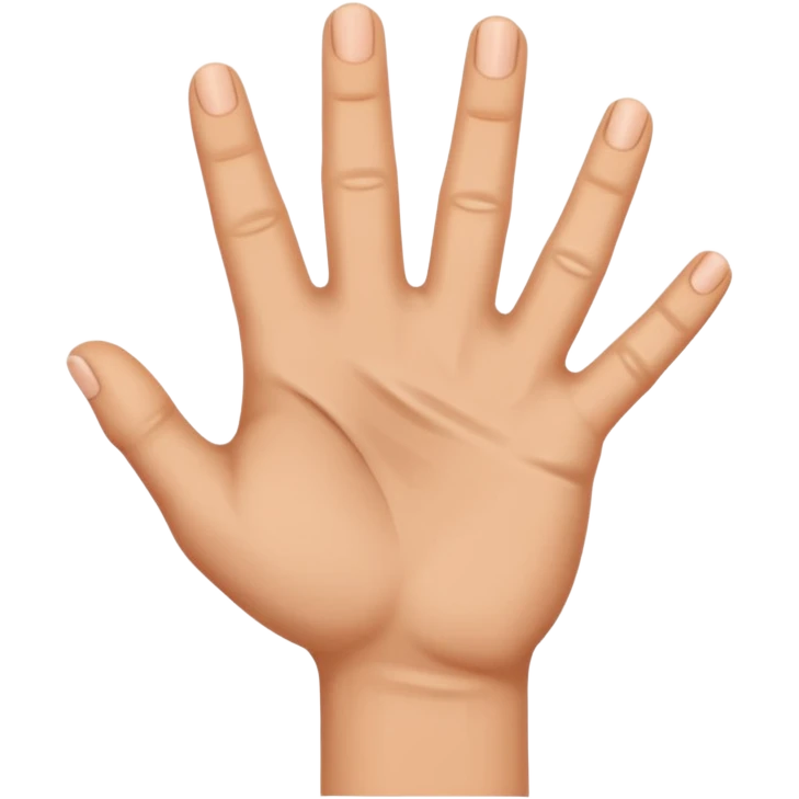 Drehende Hand  emoji