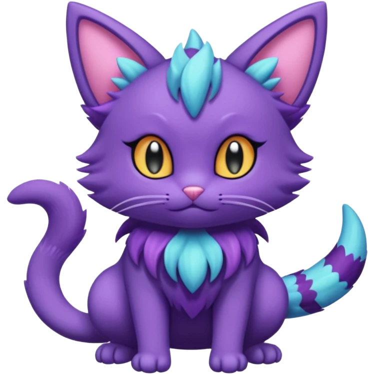  Fey Toony Sprigatito-Purrloin-fusion-hybrid emoji