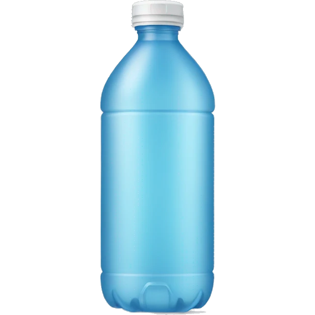 Water bottle emoji