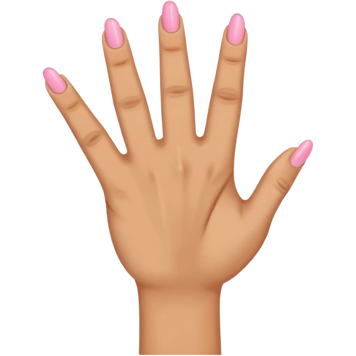 Extend your thumb, index finger, and middle finger straight out tuck your ring finger and pinkie emoji