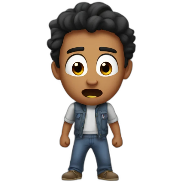 Pain and panic disney emoji