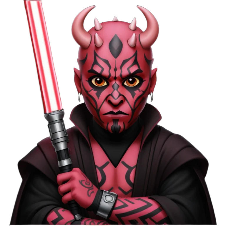 pink darth maul emoji