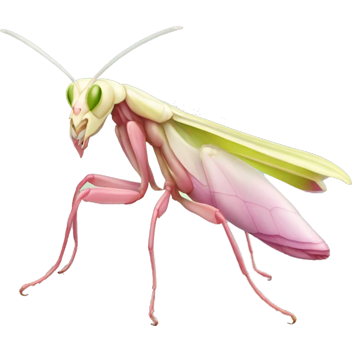 orchid mantis emoji