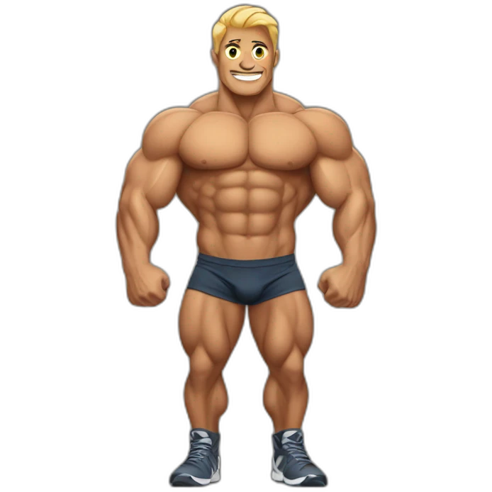 bodybuilder emoji