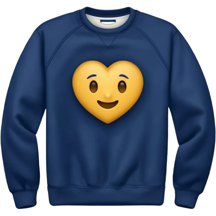 Varsity crewneck sweatshirt  emoji