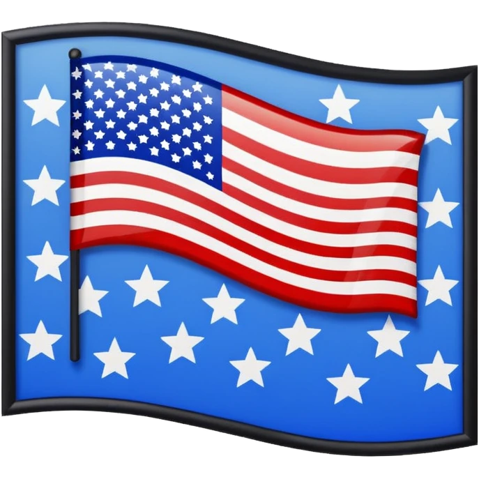 America in Distress upside down flag emoji emoji