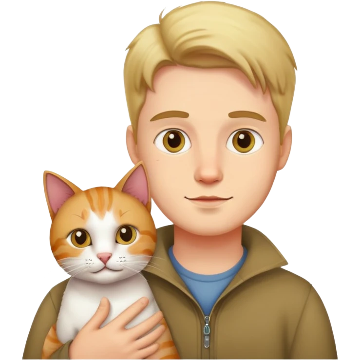 Man cat emoji