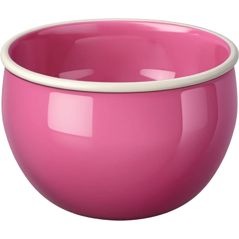 pink Mixing bowl emoji
