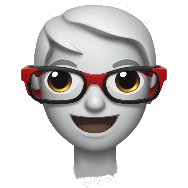 Spider-Man with glasses and a spider  emoji