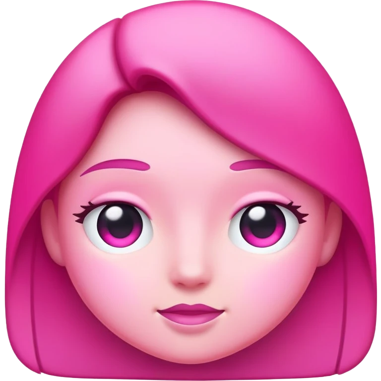 Pink emoji