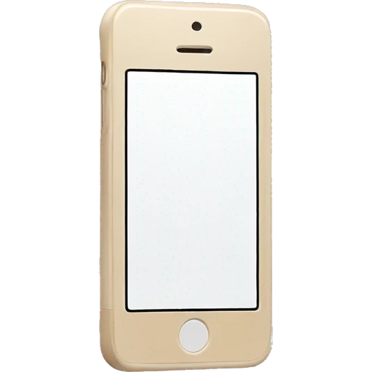 beige Iphone  emoji