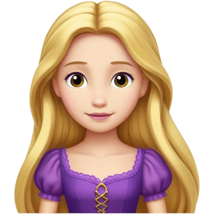 Rapunzel emoji