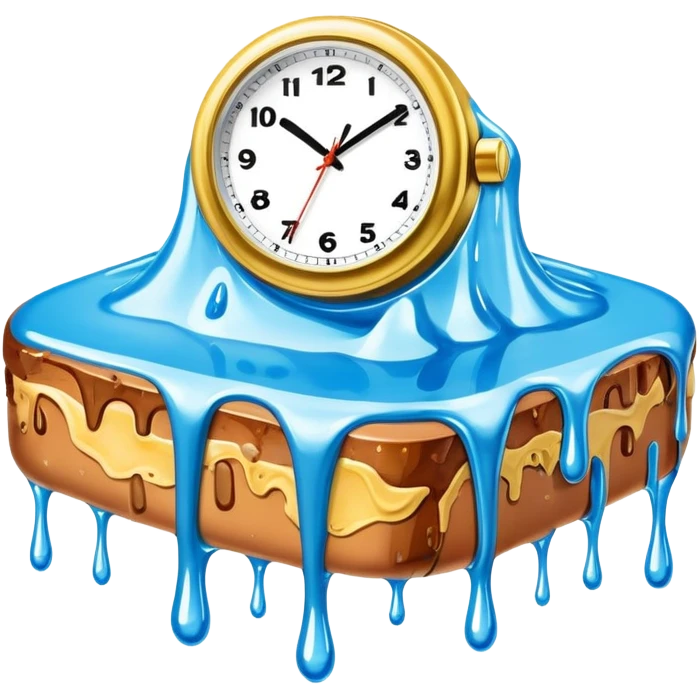 surreal melting SPAM watch dali landscape emoji