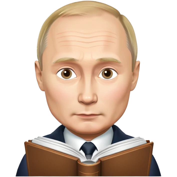 putin read book emoji