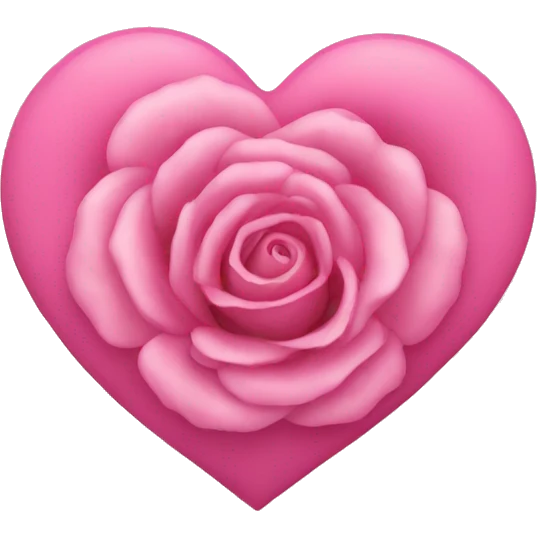 Rosa Heart  emoji