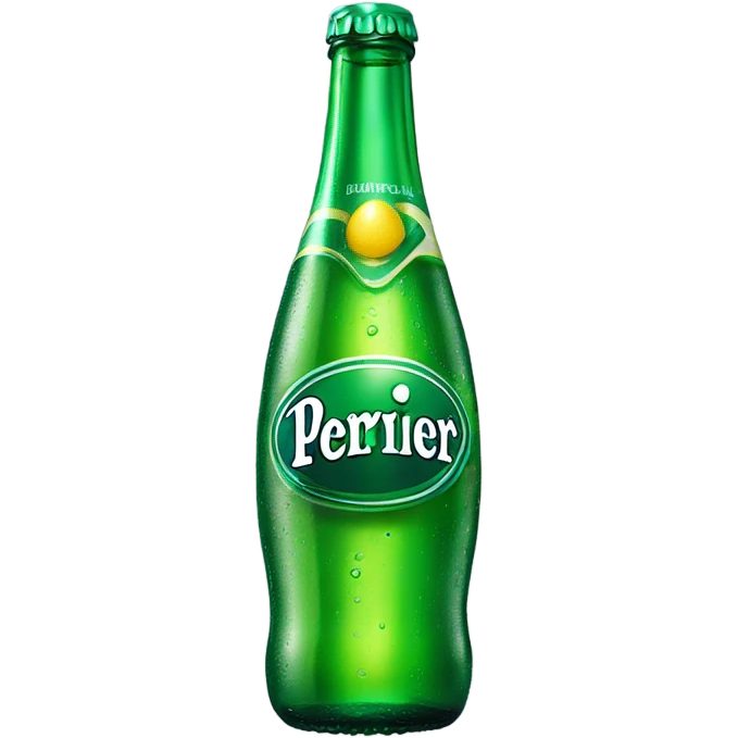 Perrier sparkling water  emoji