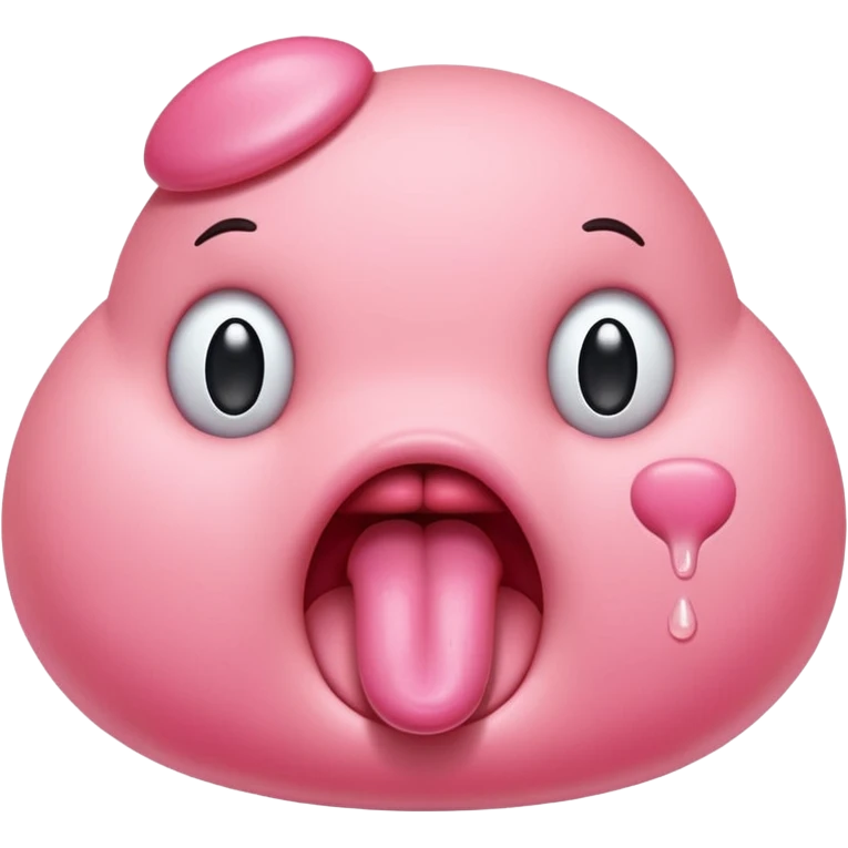 Tongue in my butt emoji
