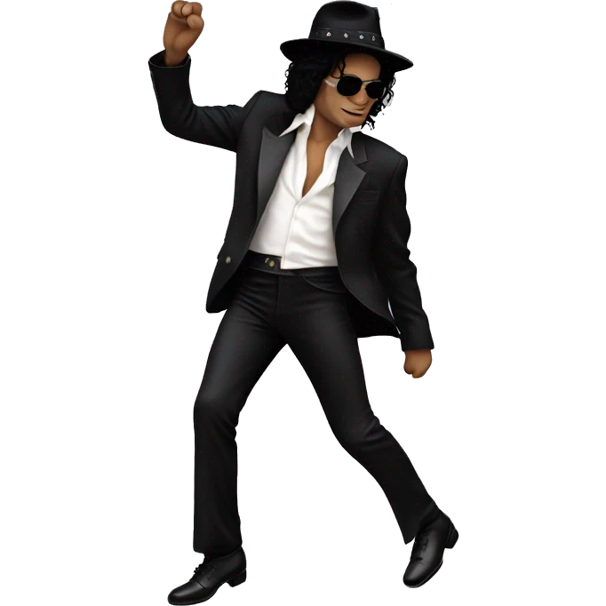 michael jackson moonwalking emoji