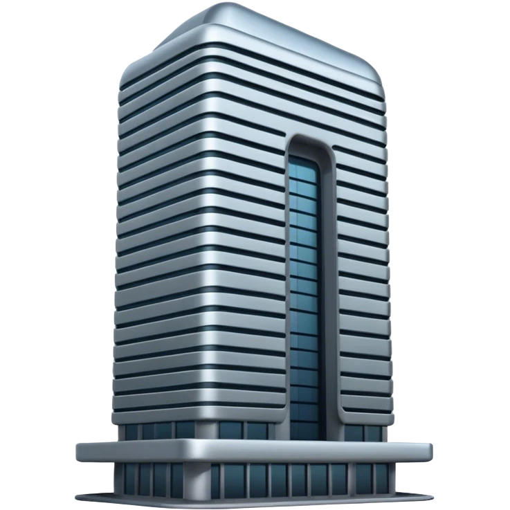 cyber office building emoji