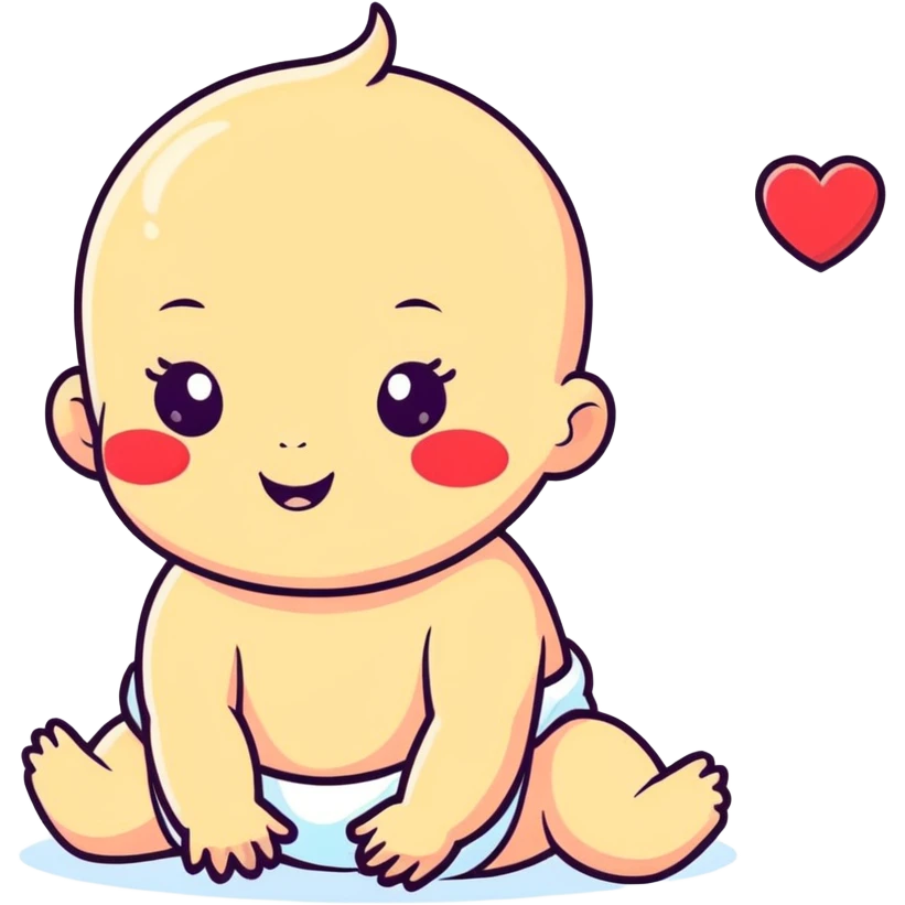 😍👶🏻 emoji