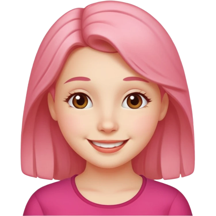 Kind girl 😇 emoji