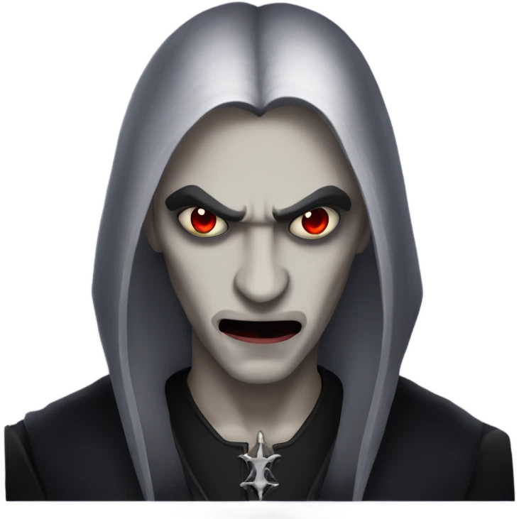 goth vampire emoji
