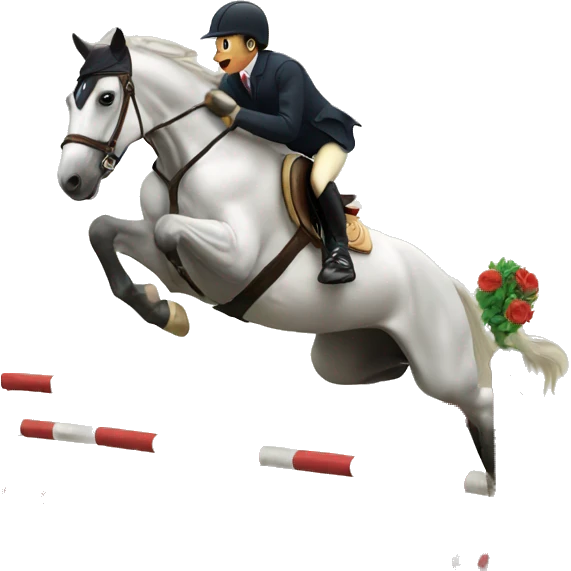Horse jumping  emoji