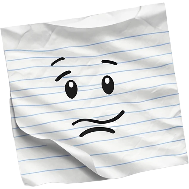 a piece of paper with reasonable care written on it emoji