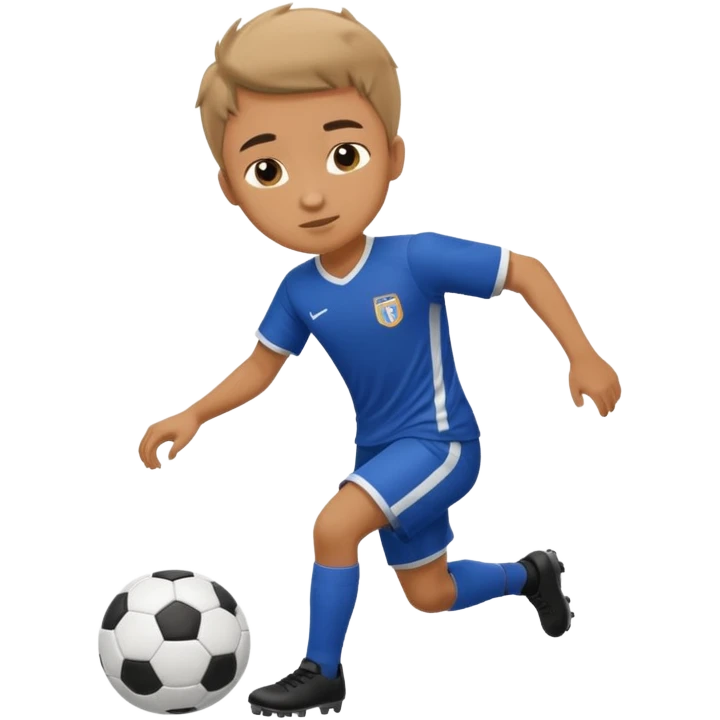 boy playing soccer  emoji
