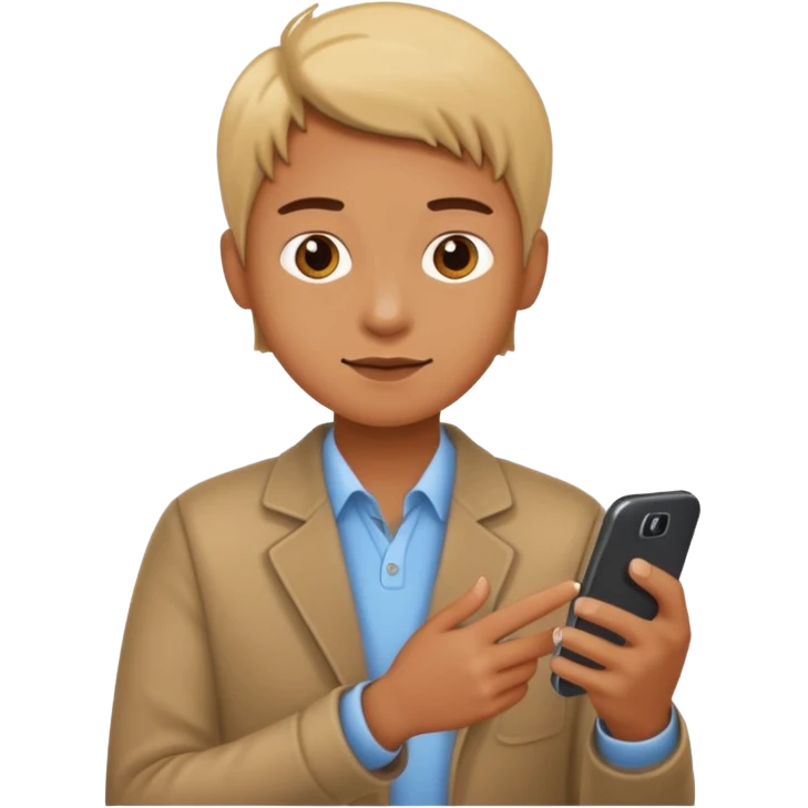 sending chat on phone emoji