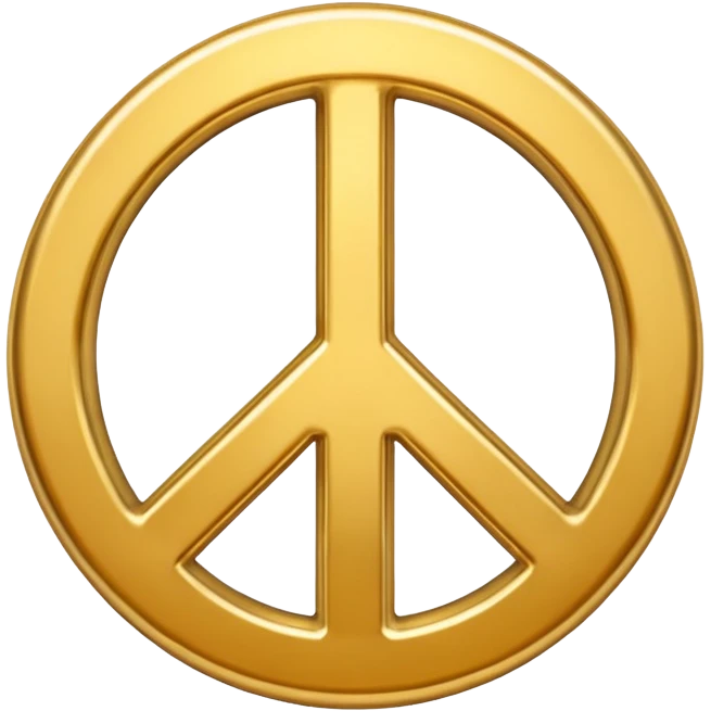 peace sign emoji
