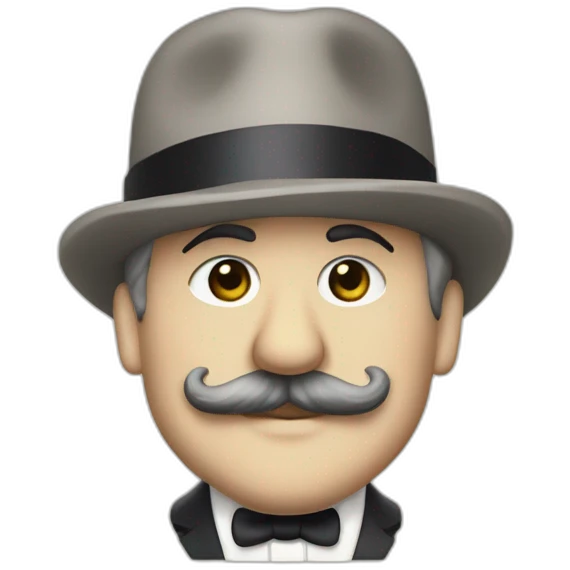 Agatha Christie's Poirot emoji