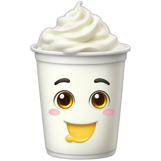yoghurt emoji