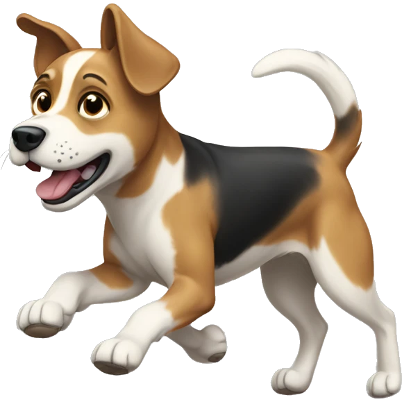 dog that run emoji