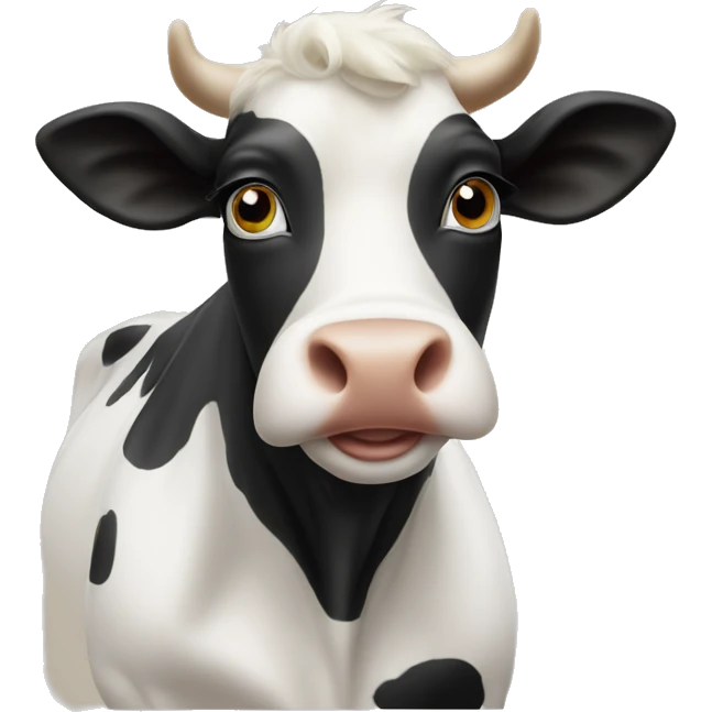 Chick-fil-a cow emoji