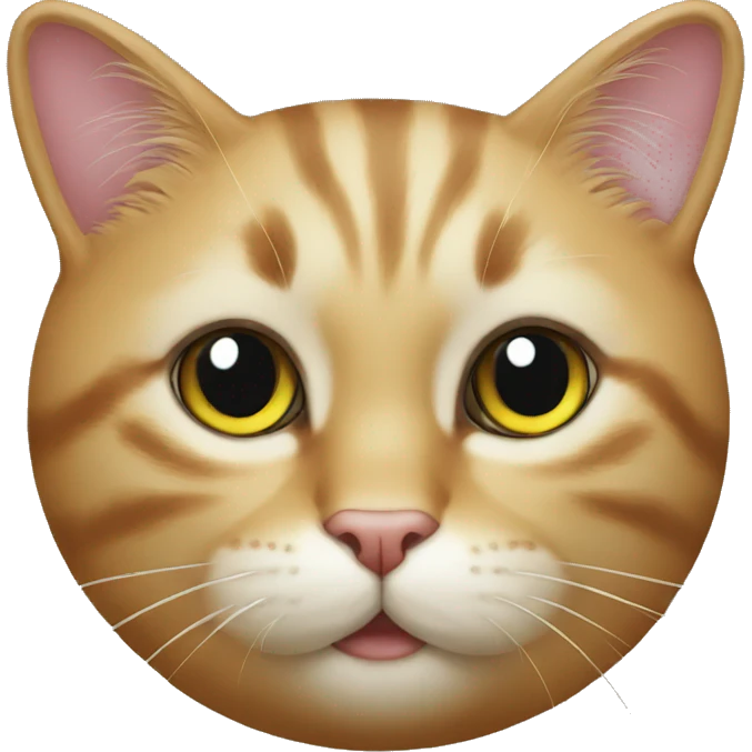 Cat apple emoji