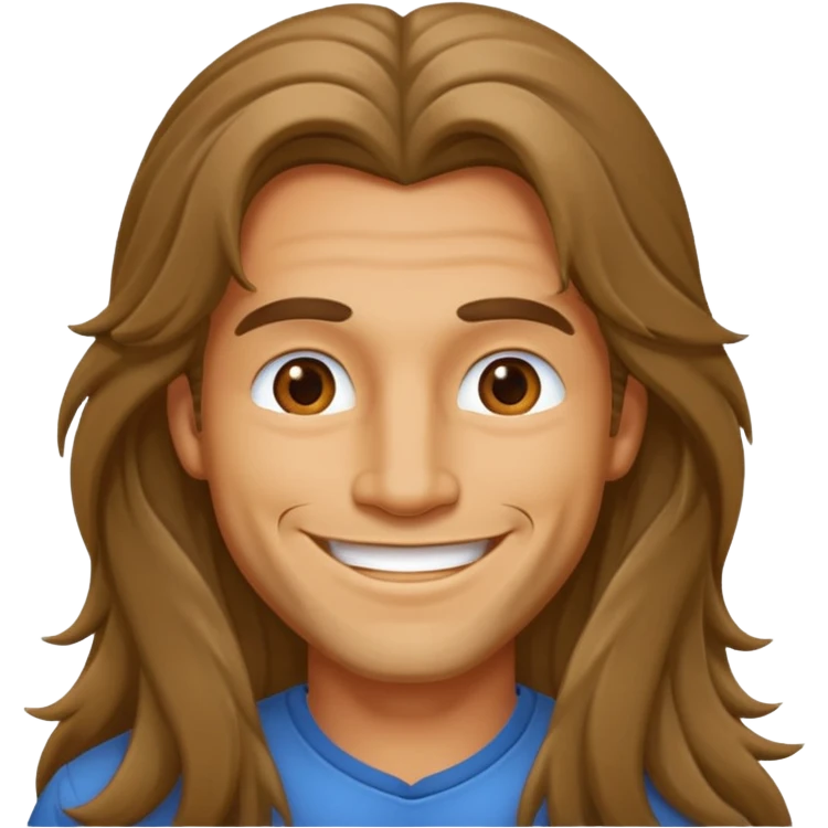 camper long haired man emoji