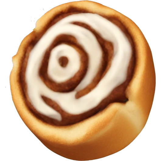 Cinnamon roll emoji