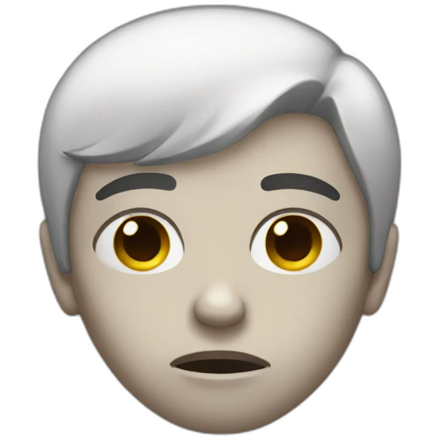 Triste emoji