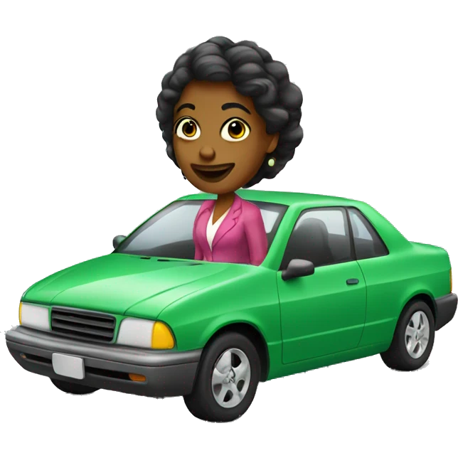 car woman money city  emoji