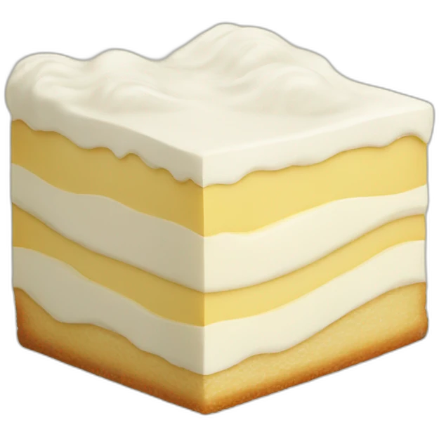 Cream slice emoji