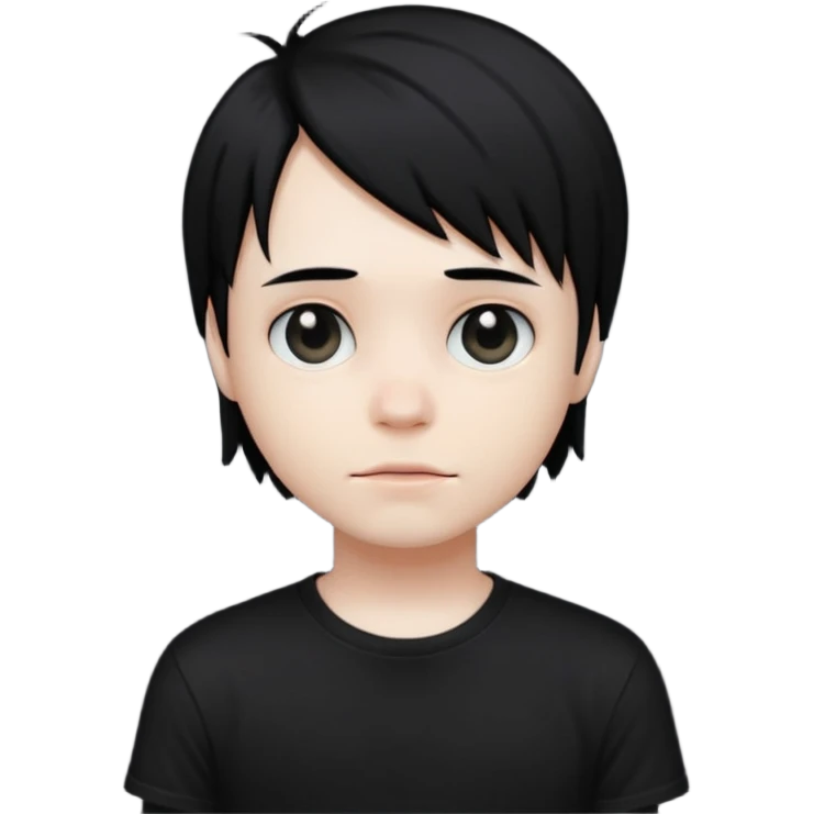 Emo kid emoji