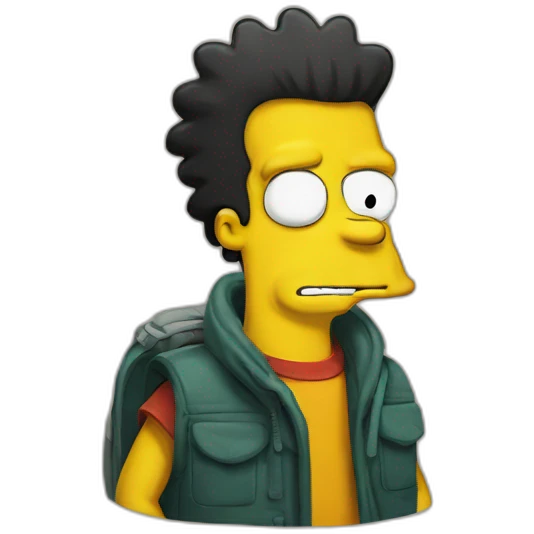 Bart Simpson emoji