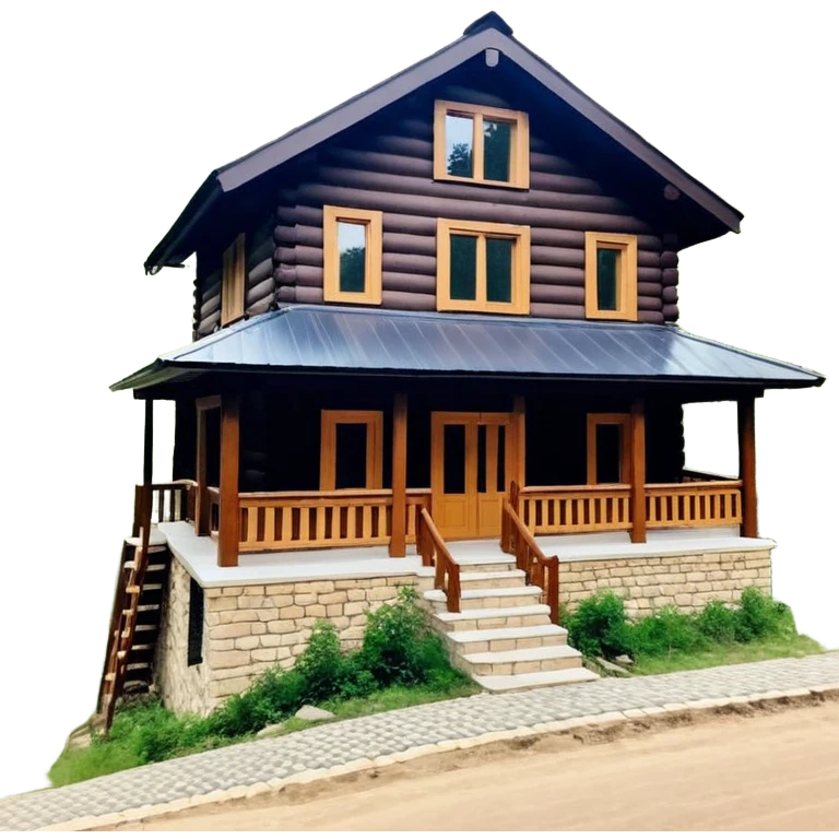 Сделай русскую панельку белого цвета. Она должна быть в виде куба, а также с окнами 3 на 3 на каждом фасаде. Некоторые окна неоново-розовые. Сверху окна нет emoji