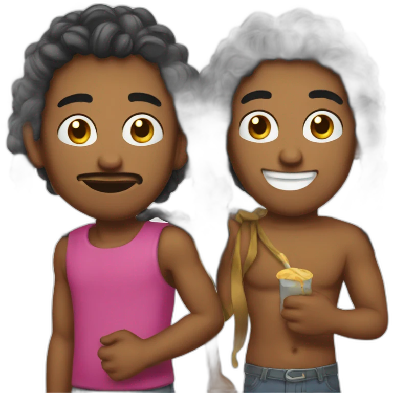 Aminematue et billy emoji